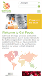 Mobile Screenshot of gatfoods.com